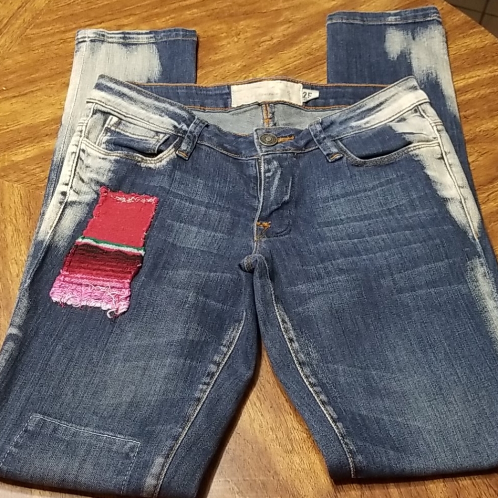 Free People Patchwork Jean's Women's size 25